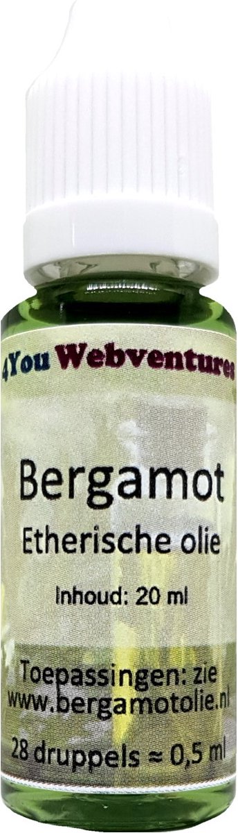 Goedkoopste Pure etherische bergamotolie - 20 ml - essentiële etherische olie