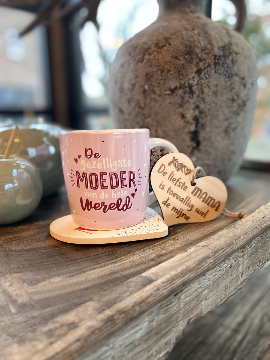 Coffret Cadeau - Mug Boule à Thé Unique pour la Plus Belle Maman