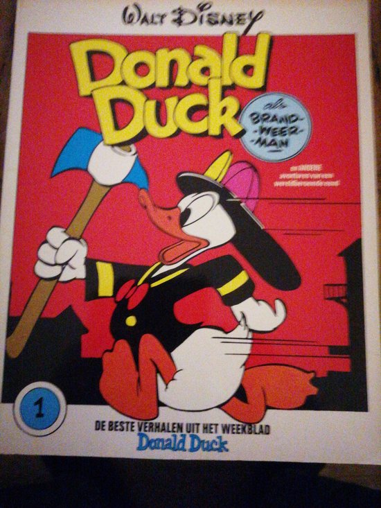 Donald Duck 01 brandweerman