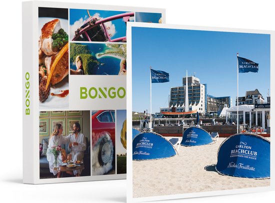 Bongo Bon - 2 DAGEN SCHEVENINGEN MET WELLNESS EN ONTBIJT IN HET CARLTON BEACH HOTEL - Cadeaukaart cadeau voor man of vrouw