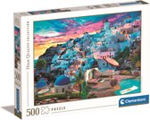 Clementoni - Puzzle 500 pièces Collection de haute qualité Vue de la Grèce, Puzzle pour Adultes et Enfants, 14-99 ans, 35149