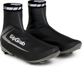 GripGrab - RaceAqua Waterdichte Race Fiets Overschoenen Aero Wielren Regen Fietsoverschoenen - Zwart - Unisex - Maat XL (44/45)