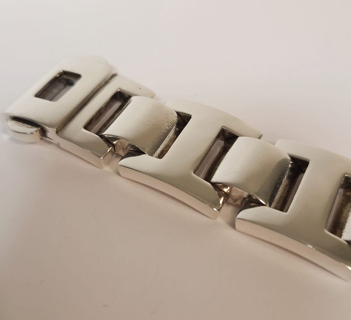 Armband - brede schakel - zilver - heren - 925xl - zilver - uitverkoop