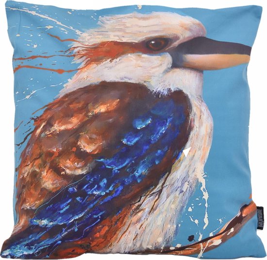 Sierkussen Blue Bird | 45 x 45 cm | Katoen/Polyester