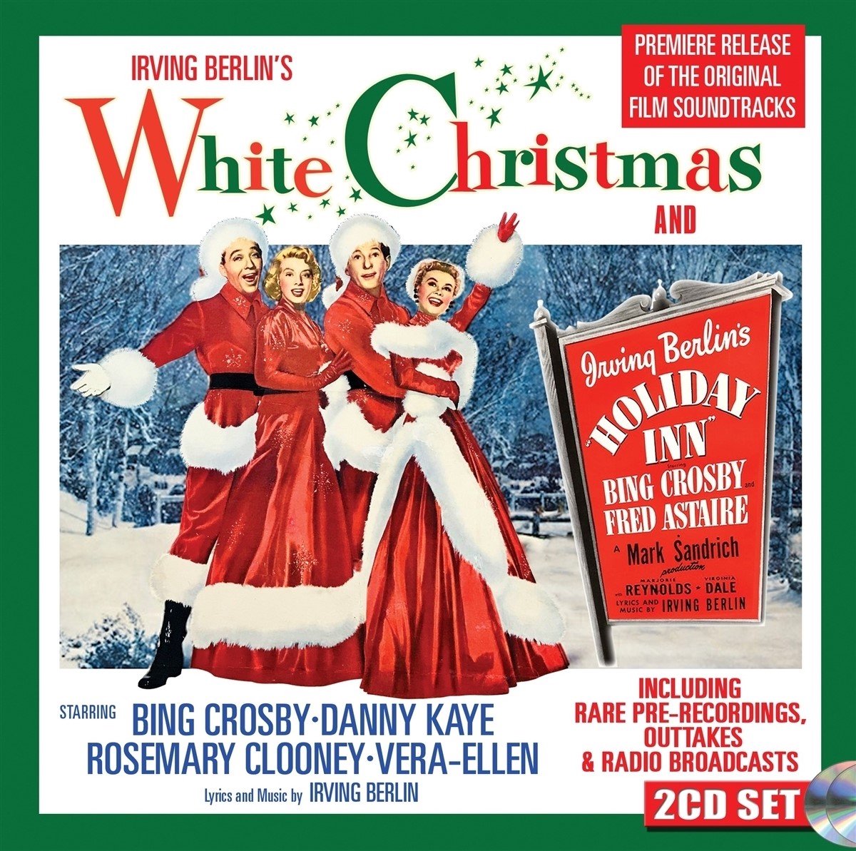 Bing Crosby, Rosemary Clooney, Danny Kaye, Fred Astaire - White Christmas & Holiday Inn (2 CD)