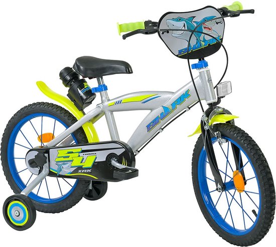 Vélo enfant Toimsa Blue Ice Vélo Garçon 16 pouces 25,4 cm Garçon Frein à serrer Noir/Bleu Vélo enfant Toimsa Blue Ice Vélo Garçon 16 pouces 25,4 cm Garçon Frein à serrer Noir/Bleu