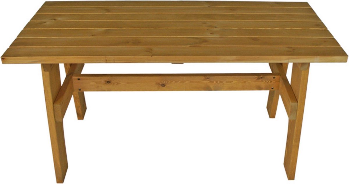 Tuintafel FREITAL 70 x 150 cm, massief grenen