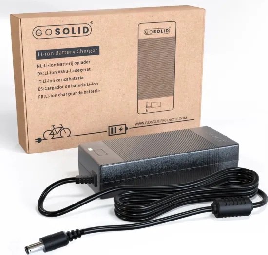 GO SOLID! ® Oplader geschikt voor Brinckers Elektrische Fiets van GO SOLID! — afbeelding 3