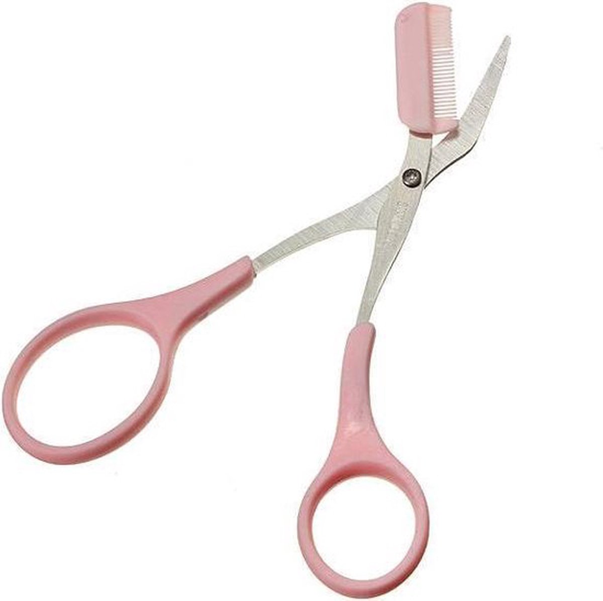 Goedkoopste Wenkbrauwschaar I Wenkbrauwschaartje I Wenkbrauw en Wimper Schaar I Schaar en Trimmer I Roze