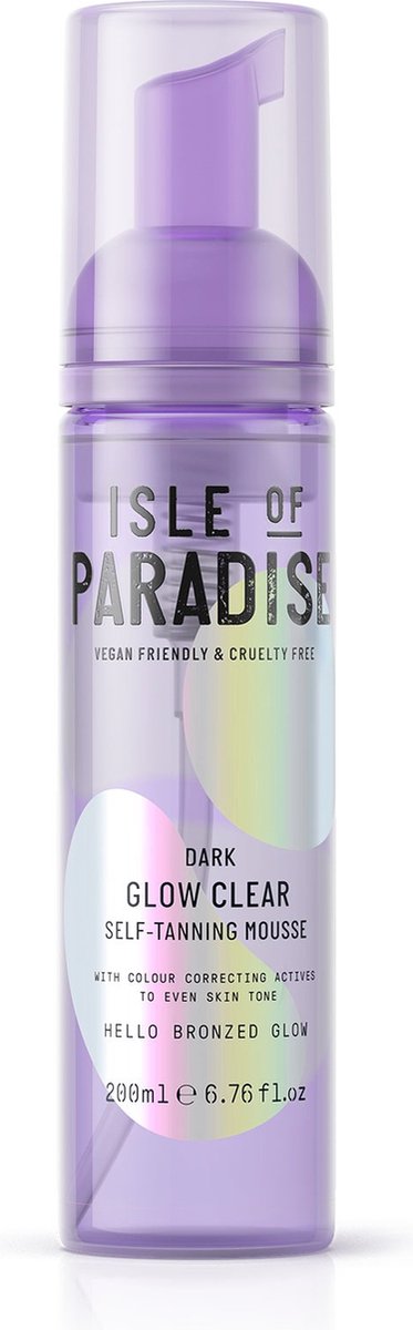 Isle of Paradise - Dark Glow Clear Self Tanning Mousse 200 ml