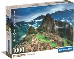 Clementoni - Puzzel - 1000 Stukjes - Machu Picchu - Puzzel Voor Volwassenen - High Quality Collection