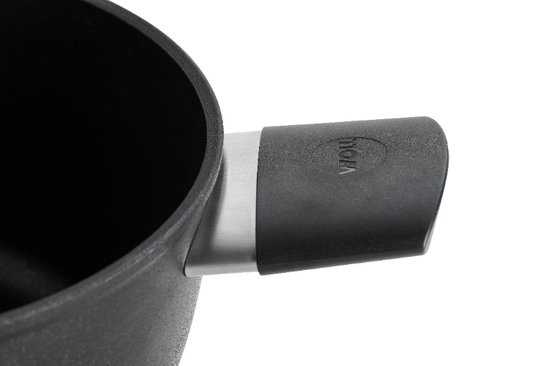 Braisogona Prior- Gegoten aluminium lange braadpan, 24 cm, zeer duurzaam gegoten aluminium met pfoa antiaanbaklaag. Alle fornuizen inclusief inductie