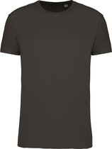 Donkergrijs T-shirt met ronde hals merk Kariban maat XXL
