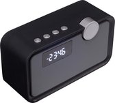 Tracer - Buzz BT Speaker - FM - Klok - Alarm speaker - Zwart