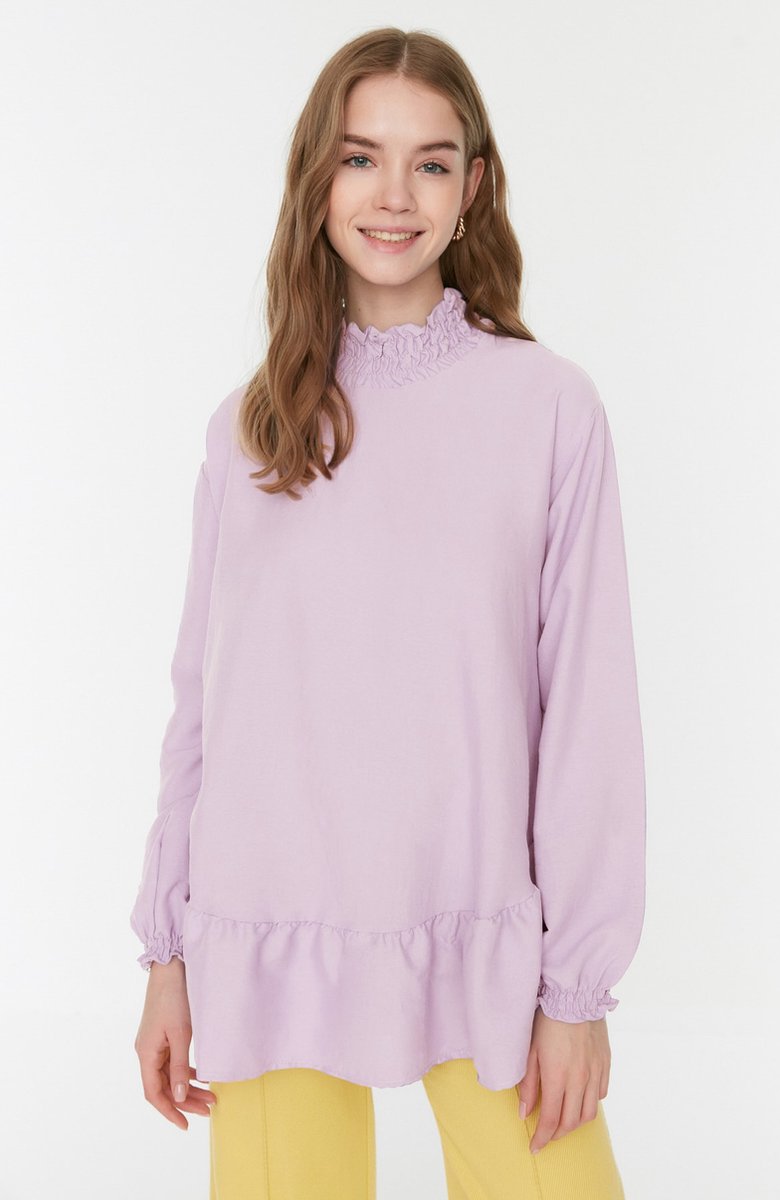 Dames-T-shirt Korte Mouwen Met Boothals Kariban