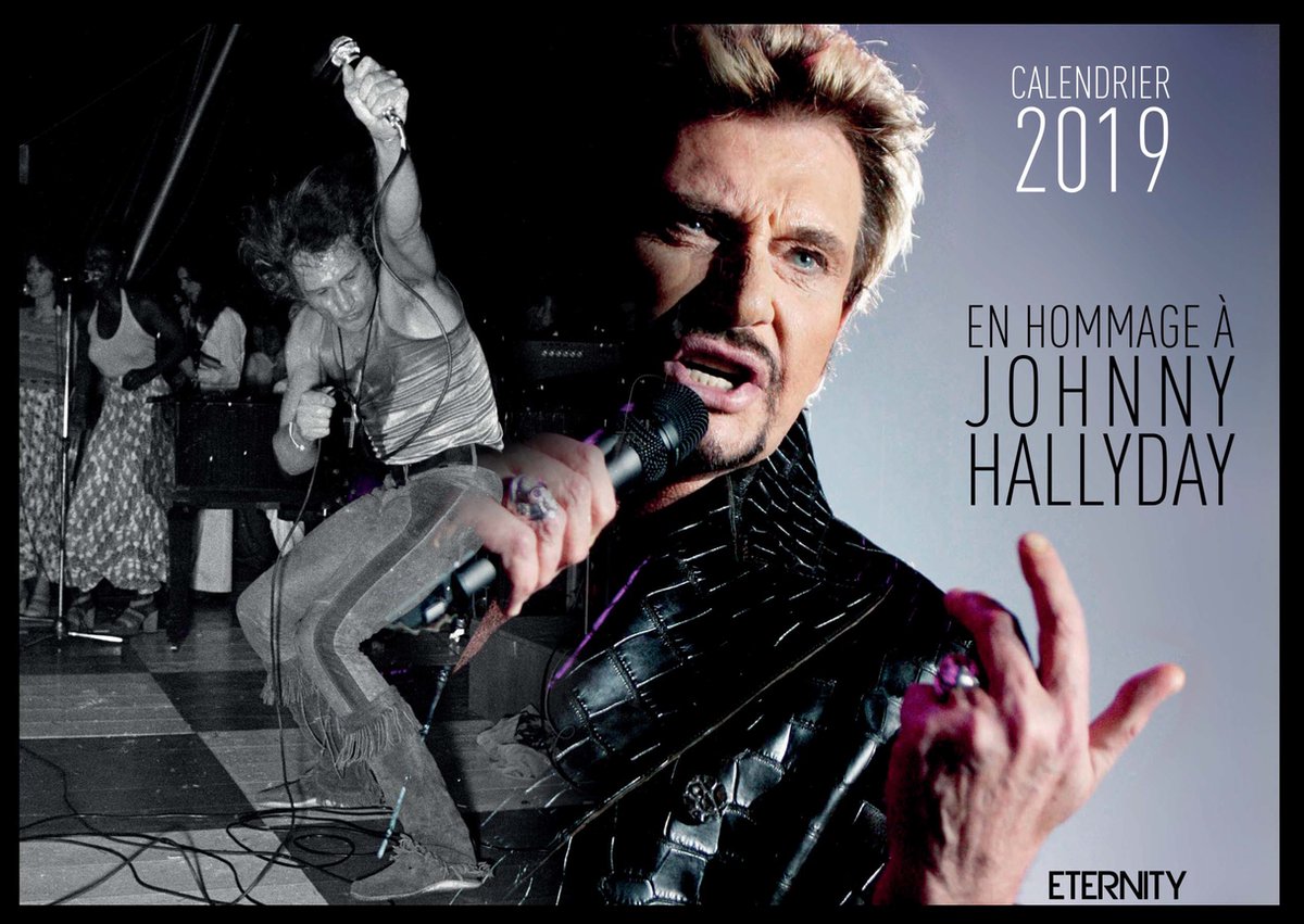 CALENDRIER JOHNNY H. 2019