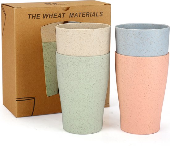 gobelets de camping green-goose® Bio | Matériau à base de plantes durable et lavable au lave-vaisselle