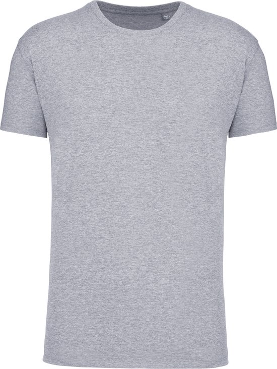 Oxford Grey T-shirt met ronde hals merk Kariban maat S