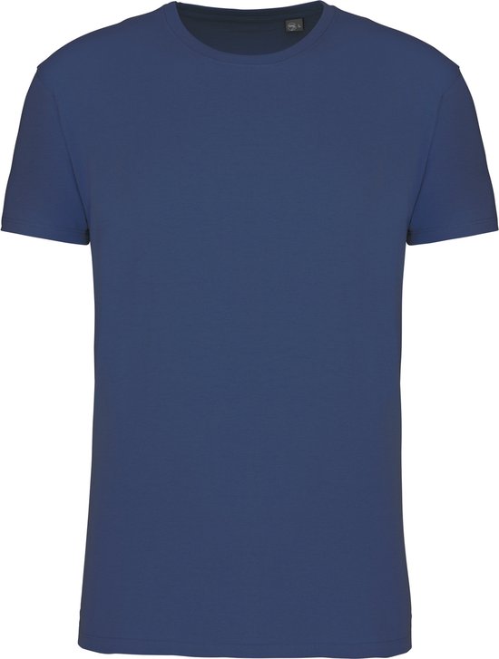 Deep Blue T-shirt met ronde hals merk Kariban maat S