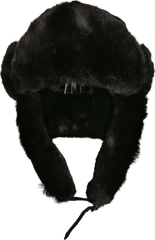 Rains TRAPPER HAT UNISEX - Muts - black/zwart