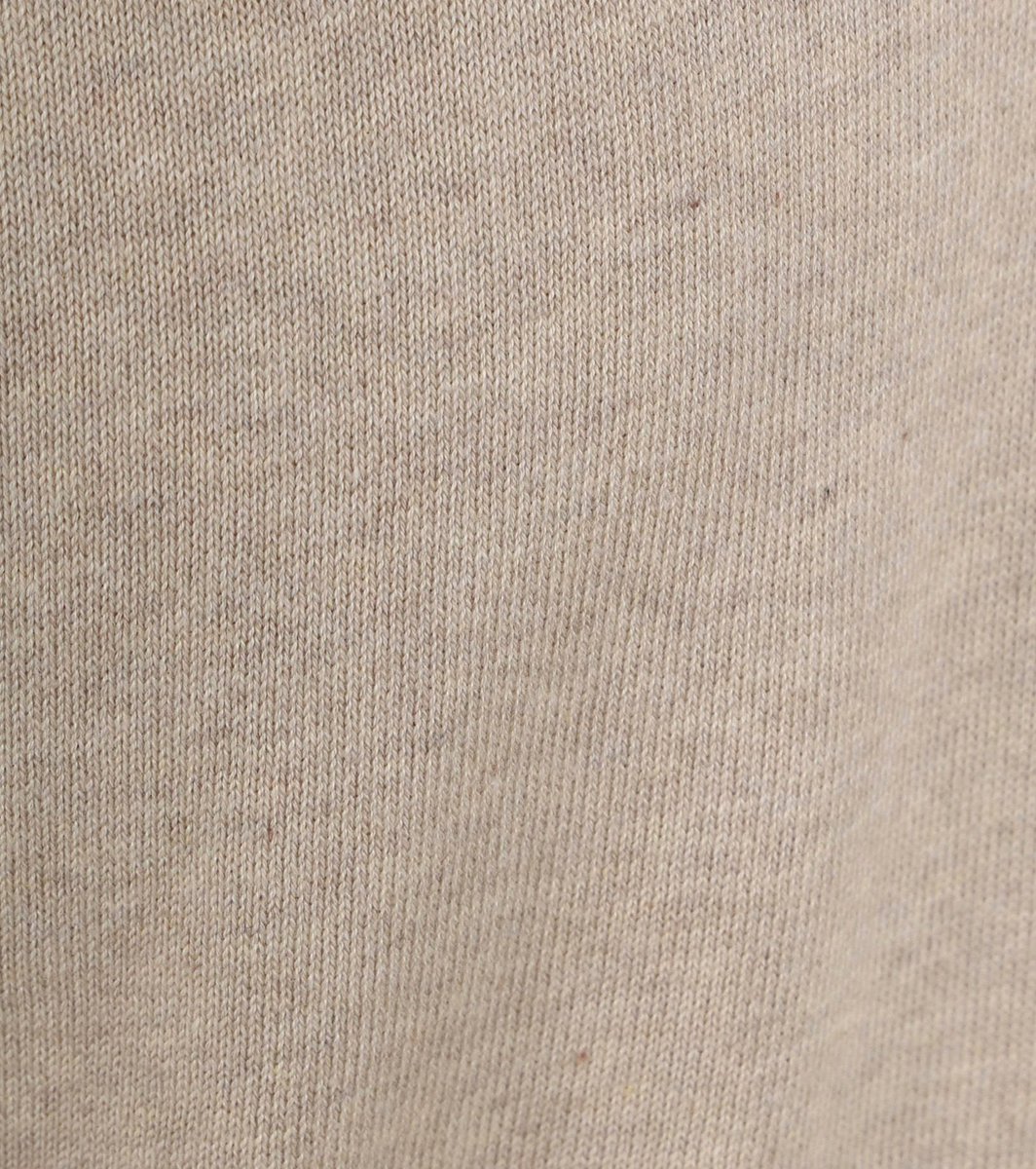 KnowledgeCotton Apparel - Poloshirt Beige - Modern-fit - Heren Poloshirt Maat L