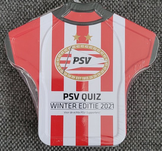 Afbeelding van het spel PSV Quiz winter editie -PSV Winter Quiz - Voor de gehele familie - Hoeveel weet jij van PSV? Pocketspel