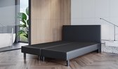 Boxspring Zonder Matras Fleur - 160x200 cm - Skai Zwart
