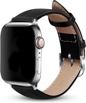 KM Deals - Smartwatch bandje - geschikt voor Apple Watch series 1/2/3/4/5/6/7/8/SE - 42/44/45MM - Zwart