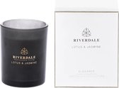 Riverdale Bougie parfumée Elegance blanc 10cm