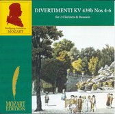 Mozart Divertimenti KV 439b For Clarinets & Bassoon