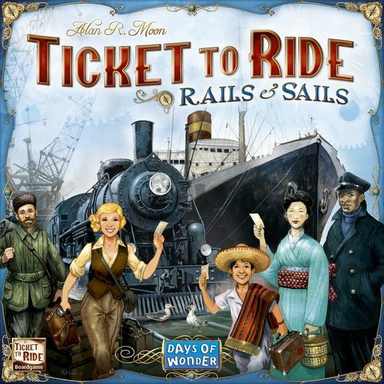 Ticket to Ride Rails & Sails - Bordspel - Days of Wonder