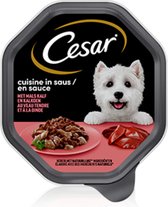 Cesar Cuisine - Kalf/Kalkoen - Hondenvoer - 1 x 150 g
