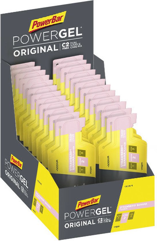 PowerBar PowerGel - Sportgel - Energiegel - 1 zakje (41 gram) - Strawberry / Banana — afbeelding 5