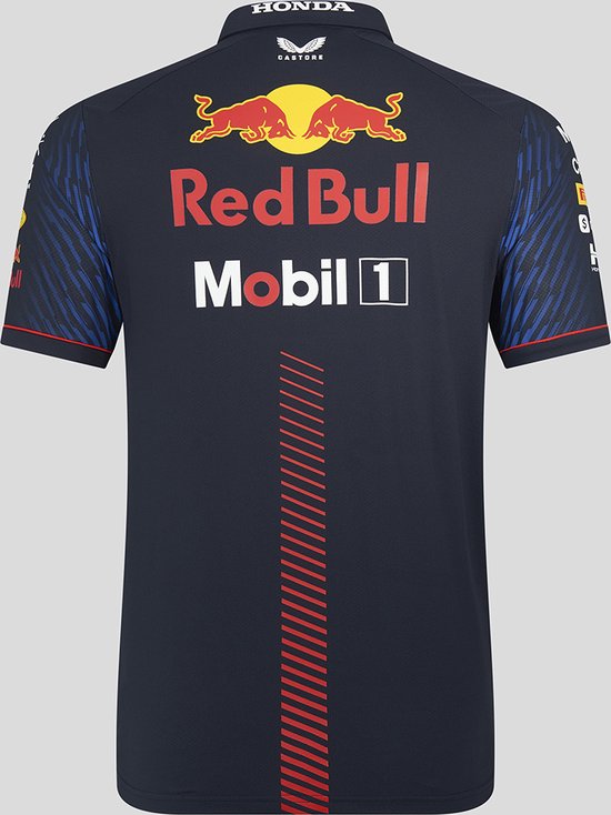Heren - Team Polo Red Bull Racing 2023 XL - Max Verstappen van Red Bull Racing — afbeelding 2