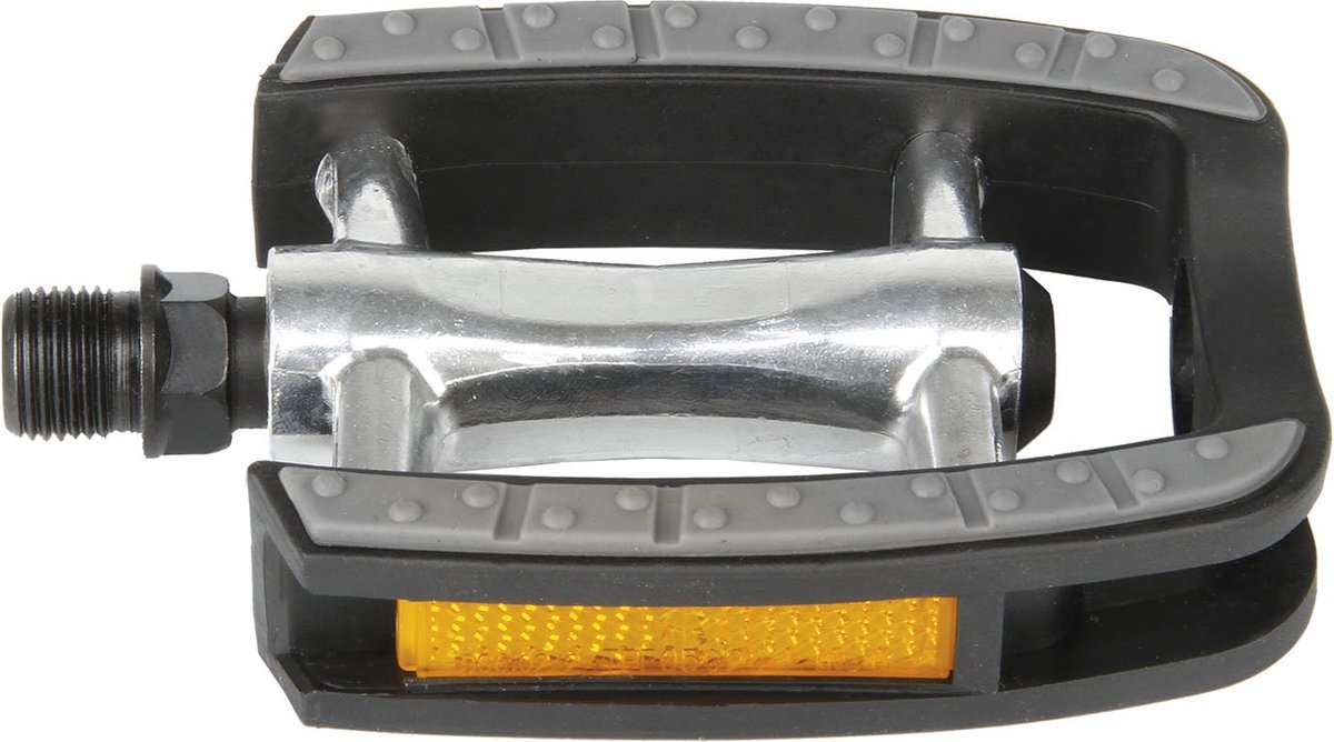 M-wave Platformpedaal Stadsfiets Non-slip 9/16 Inch Grijs Set