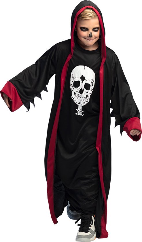 Boland - Kostuum Crypt master (10-12 jr) - Kinderen - Grim reaper - Halloween verkleedkleding - Horror - Reaper