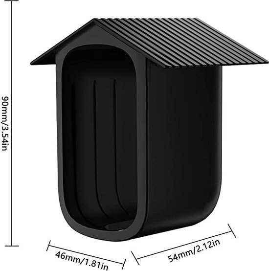 2 Stuks Weerbestendige siliconen behuizing eufyCam 2C / 2C Pro | bol