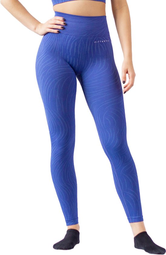 Fittastic Sportswear Femme - Legging de sport anti-squat - Legging Blue  Ocean Taille S | bol