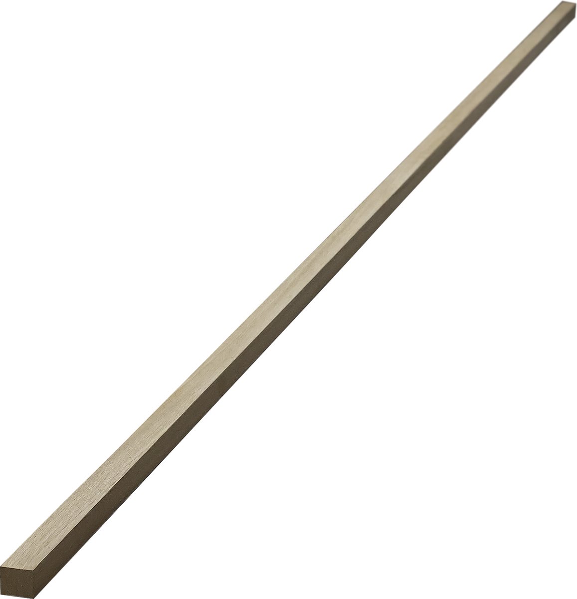 Houten Eindprofiel XL - Akoestisch houten paneel WallingtonNL - Eiken Naturel - 2,7 x 297 cm