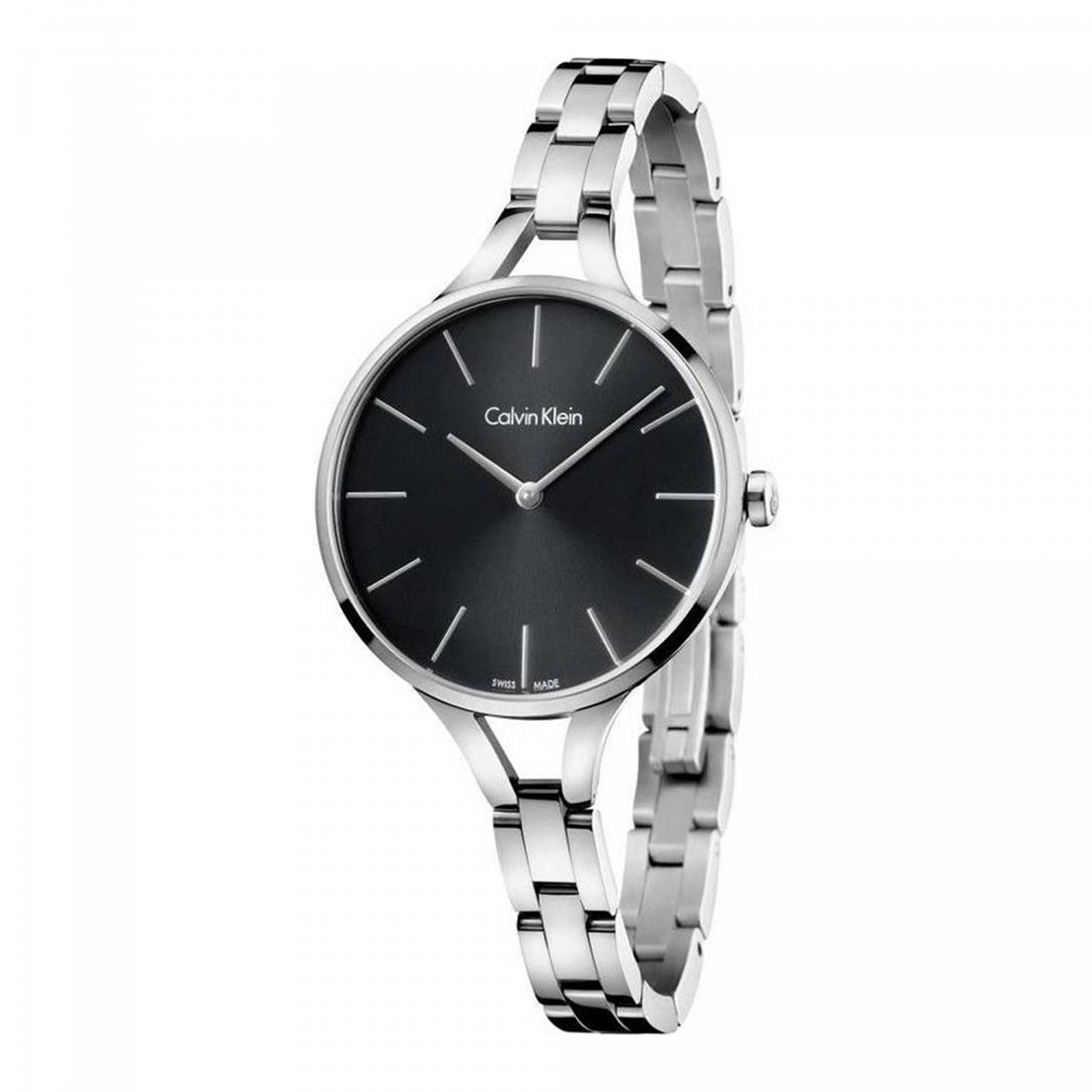 Calvin Klein K7E23141 horloge vrouw - Roestvrij Staal - zilver