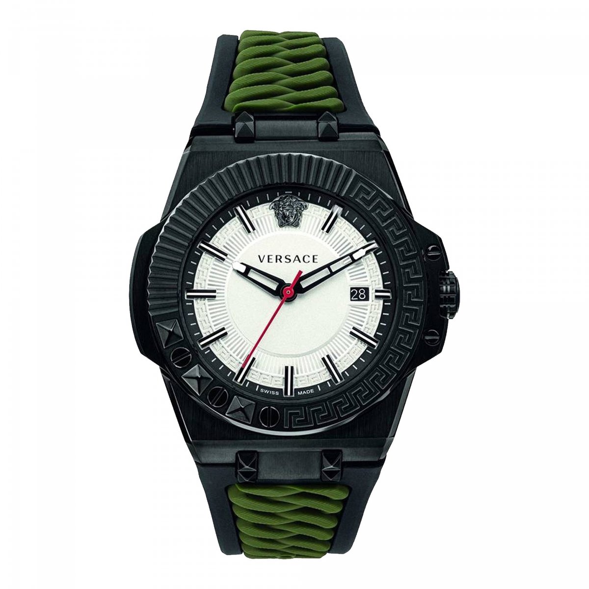 Versace VEDY00419 horloge mannen - Roestvrij Staal - grijs