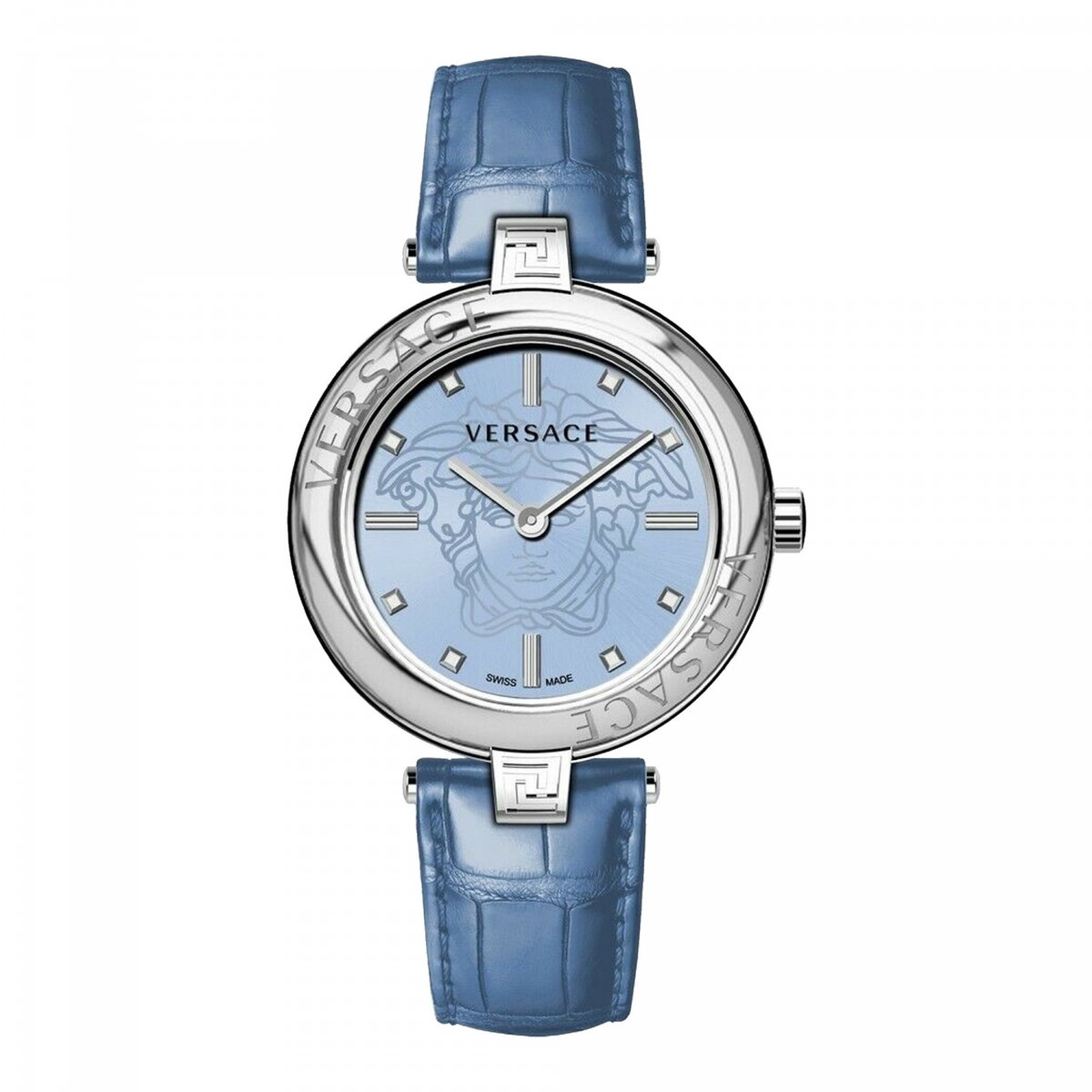Versace VE2J00121 horloge vrouw - Roestvrij Staal - zilver