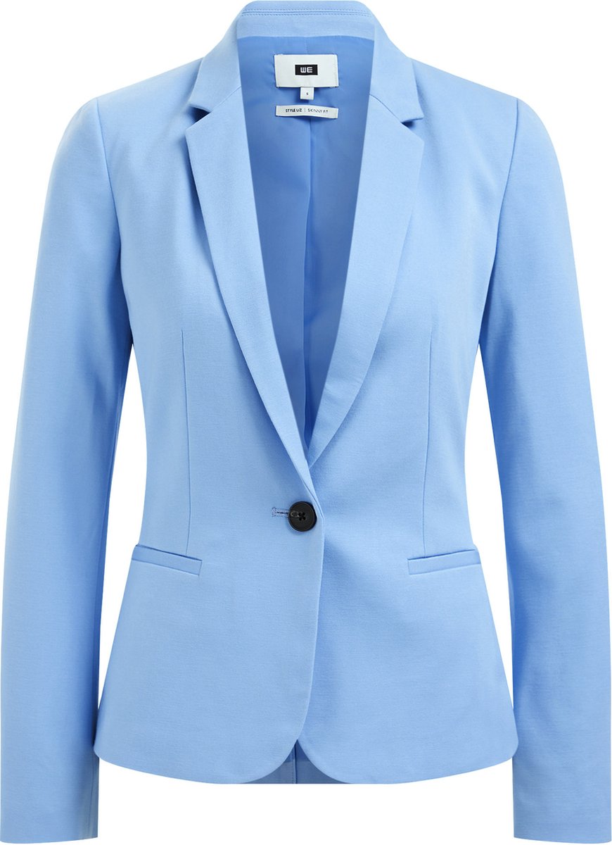WE Fashion Dames getailleerde jersey stretch blazer