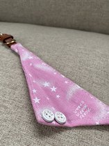 Kattenhalsband - Halsband - Kattensjaaltje - Roze - Verstelbaar Katten halsbandje - Kleding voor katten - Strikje - Kattenbandje - Kitten - Gesp