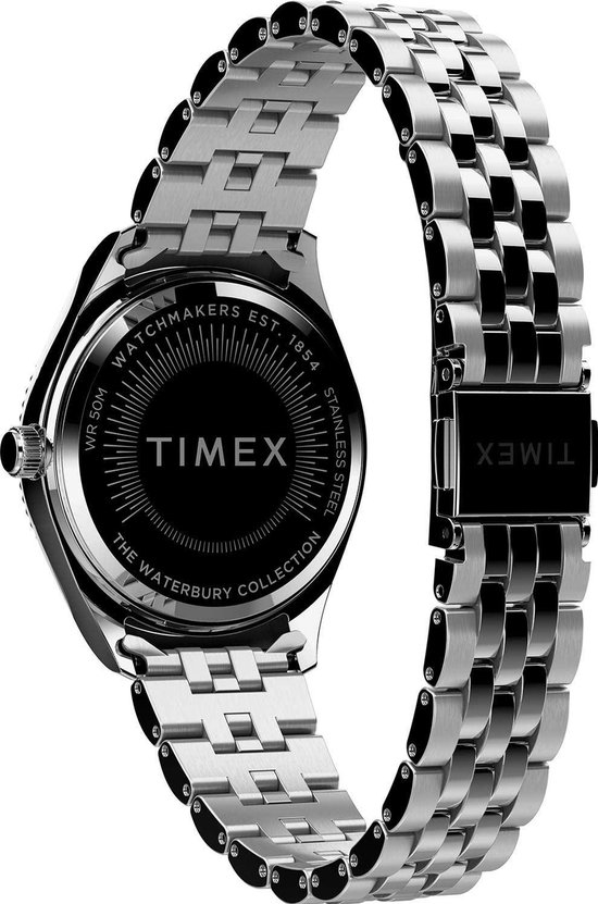 Montre Timex Waterbury Legacy Boyfriend TW2U78700 - Acier - Couleur argent - Ø 36 mm