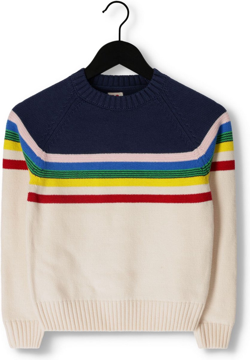 Ao76 Simeon C-neck Multi-color Truien & Vesten Jongens - Sweater - Hoodie - Vest- Multi - Maat 116