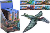 John Toy Dinosaurus foamvliegtuigje 6,5 x 22cm