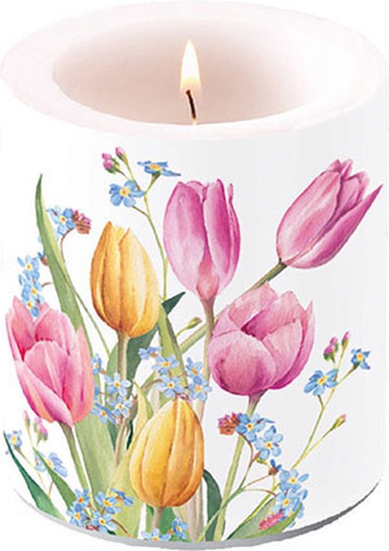 Plantaardige Geurkaars Plantaardige Kaars 'De Bibliotheek' - Geur Vanille, Labdanum & Amber Scented Candles