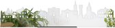 Standing Skyline Woerden Spiegel - 60 cm - Woondecoratie design - Decoratie om neer te zetten en om op te hangen - Meer steden beschikbaar - Cadeau voor hem - Cadeau voor haar - Jubileum - Verjaardag - Housewarming - Interieur - WoodWideCities