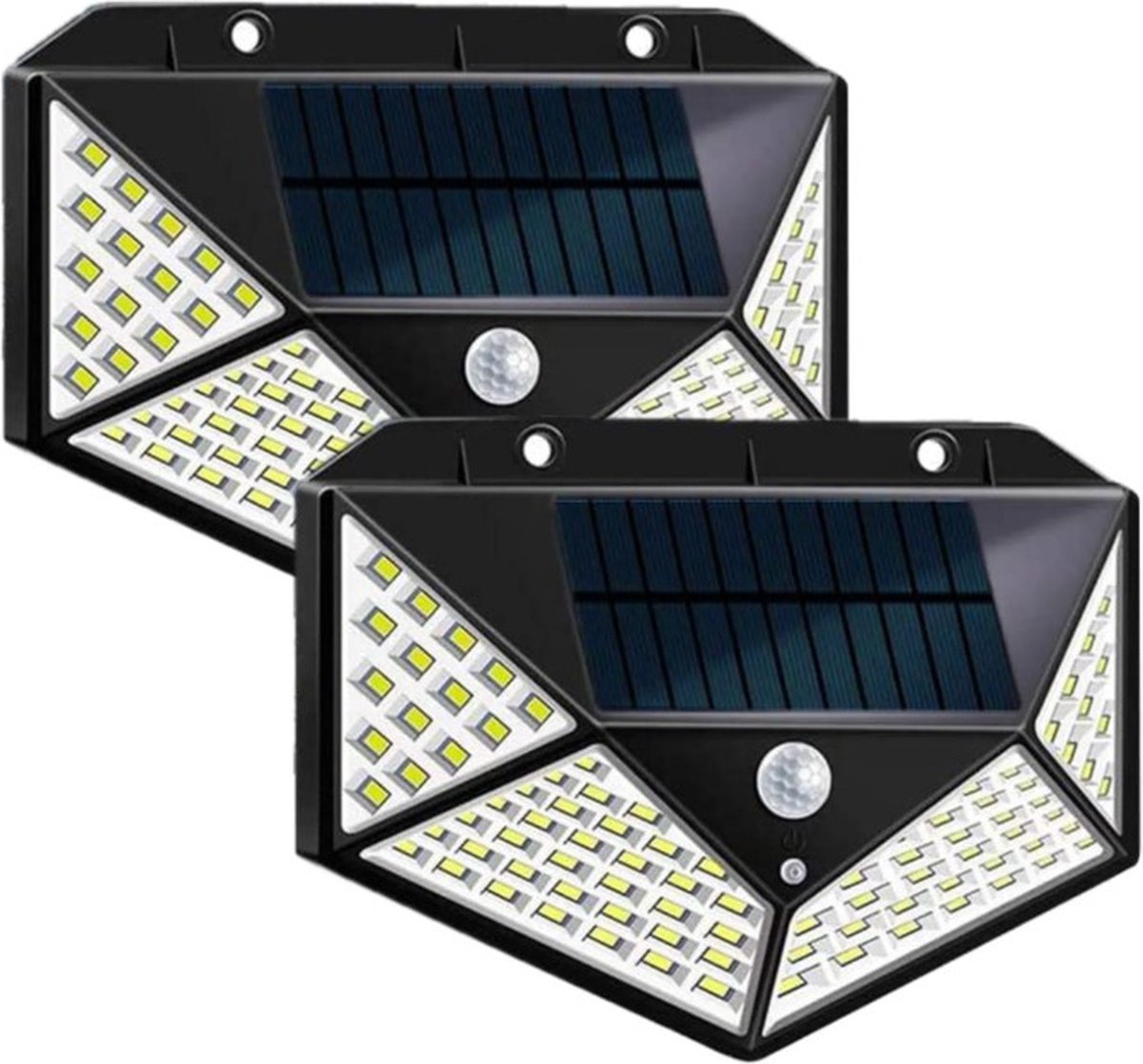 Gardenstyle LED Solar Wandlampen - Met bewegingssensor - LED Verlichting - Set van 2